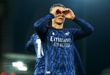 Trossardo įvartis padovanojo „Arsenal“ pergalę prieš „Fulham“