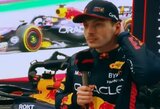 M.Verstappenas sunerimęs: „Simuliatoriuje 2026 m. „Formulės 1“ bolidai atrodo siaubingai“