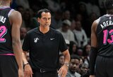 Spoelstra apie Jakučionio pasirodymą: „Tai buvo vienas iš šviesių momentų“