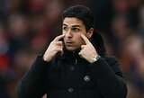 M.Arteta po lygiųjų su „Brentford“ pažėrė kritikos teisėjams 