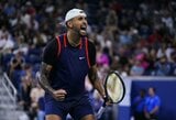 „US Open“: N.Kyrgiosas žengė į aštuntfinalį, antrą šansą gavęs C.Moutet toliau kuria istoriją, J.Draperį sustabdė trauma