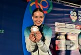 Bronzą laimėjusi E.Adomaitytė tikėjosi aukštesnės prabos medalio: „Pykstu tik ant savęs“ 