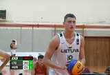 Lietuvos krepšininkai 3x3 jaunimo Tautų lygos etape – antri