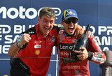 Marcas Marquezas beveik užsitikrino 7-ą „MotoGP“ pasaulio čempiono titulą