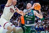 Brazdeikio ir Lukošiaus „Unicaja“ dramatiškai krito Madride