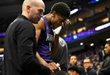 Sezonas baigtas dar vienam „Kings“ krepšininkui