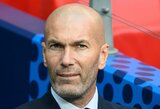 Zinedine`as Zidane`as: „Real“ komandoje viskas priklauso nuo tavo santykių su žaidėjais“