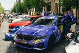 Sostinės Gedimino prospekte pristatytas didžiausias Baltijos šalių autosporto festivalis