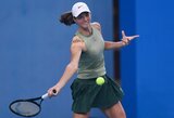 WTA 250 turnyre Kinijoje – įspūdingas 17-metės pasirodymas ir favoritės fiasko prieš nereitinguotą žaidėją