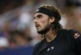 S.Tsitsipo košmaras „US Open“: 11 pralaimėtų geimų iš eilės ir nesėkmė prieš kvalifikacijos dalyvį