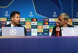 Simeone spaudos konferencijoje išreiškė dėkingumą ir susižavėjimą klubą paliksiančiu Griezmannu
