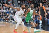 Visas rungtynes atsilikinėjęs „Žalgiris“ nepasipriešino ASVEL klubui