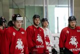 Lietuvos vyrų ledo ritulio rinktinė pradėjo trečią pasiruošimo pasaulio čempionatui savaitę