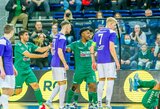 LFF futsal taurės ketvirtfinalyje – „Kauno Žalgirio“ ir Jonavos „Vikingų“ akistata