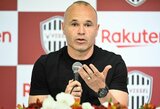 A.Iniesta šią vasarą paliks „Vissel Kobe“ klubą 