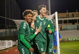 Lietuvos U-19 futbolo rinktinė sutriuškino Azerbaidžaną