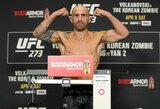 „UFC 274“: A.Volkanovski ir „Korėjos zombis“ be problemų įveikė svėrimų procedūrą