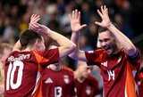Europos futsal čempionato pirma diena: latvių svajonių startas