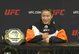 Weili Zhang atsisakė UFC pasaulio čempionės diržo: paaiškėjo, kas kausis dėl laisvo trofėjaus