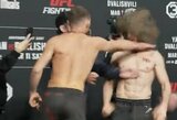 „UFC Fight Night 221“ svėrimai ir akistatos: P.Janas trenkė M.Dvalishvili į kaklą