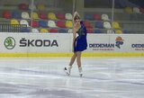 Dailiojo čiuožimo varžybose Rumunijoje – A.Golovkinos bronza ir karjeros rekordas