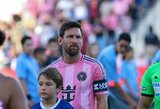 Paaiškėjo, kada į rikiuotę sugrįš Lionelis Messi