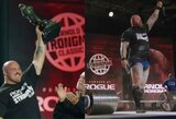 Sugrįžęs H.Bjornssonas atkėlė 456 kg štangą, bet titulą A.Švarcnegerio akivaizdoje apgynė M.Hooperis