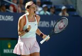 Du kartus per tašką nuo iškritimo buvusi P.Kvitova laimėjo vieną gražiausių „US Open“ mačų