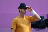 A.Murray‘us neturėjo vilčių ATP 500 turnyro Londone starte, C.Alcarazas išvargo pergalę, S.Korda atliko neįtikėtiną smūgį