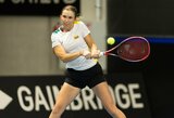 J.Mikulskytė buvo per plauką nuo pirmosios karjeros pergalės WTA ture