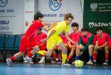 Lietuvos studentų futsalo rinktinė nustelbė amerikiečius