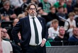 Paaiškinimo pirmajai mačo pusei neturėjęs Andrea Trinchieri: „Seriją sugrąžinsime į Kauną“