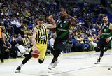 „Fenerbahce“ triuškinančiai pradėjo pusfinalio seriją