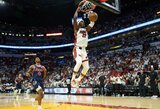 „Heat“ iškovojo didžiausią šio NBA sezono atkrintamųjų pergalę