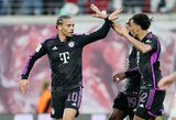 Dviejų įvarčių deficitą panaikinę „Bayern“ išsigelbėjo rungtynėse su „RB Leipzig“
