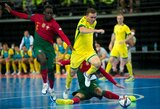 Lietuvos futsal rinktinės laukia dar vienas testas su pasaulio čempionais