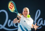 Didžiulę persvarą išbarsčiusi Ostapenko atsisakė tęsti mačą