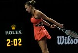 „WTA Finals“: Gauff šventė lengvą pergalę, vargo turėjusi Sabalenka dar neužsitikrino vietos pusfinalyje