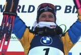 Pasaulio biatlono taurės etapą užbaigė dar viena Elviros Oeberg pergalė