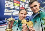 G.Venčkauskaitė ir T.Puronas iškovojo pasaulio šiuolaikinės penkiakovės taurės auksą
