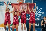 Petrėnaitės vedamos VDU krepšininkės – Europos universitetų žaidynių čempionės