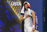 6-ajai pasaulio raketei „US Open“ turnyras baigėsi anksčiau laiko: „Tokio skausmo gyvenime dar nejaučiau“