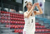 Po sėkmingo merginų starto U21 Tautų lygoje – J.Jocytės debiutas trijulių krepšinyje