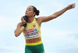 Beatričė Juškevičiūtė Europos čempionato septynkovėje pakilo į 13-ą vietą