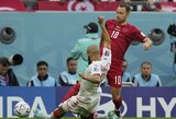 2022 m. Pasaulio taurės rungtynės tarp Danijos ir Tuniso rinktinių baigėsi be įvarčių 