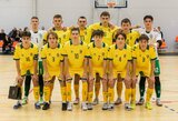 Lietuvos U-19 futsalo rinktinė sužaidė lygiosiomis su Estija