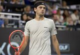 ATP 250 turnyro JAV ketvirtfinalyje krito abu favoritai