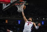 „Pistons“ po 16 metų pertraukos laimėjo atkrintamųjų rungtynes