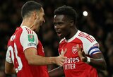 „Arsenal“ tikslumas leido patekti į kitą lygos taurės etapą
