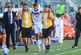 Kontrolinėse rungtynėse - kraupi italų futbolininko trauma